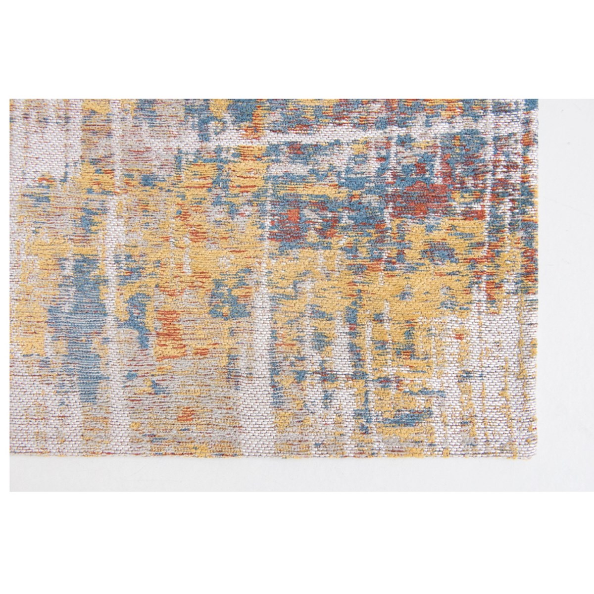 Tapis salon et chambre coton style vintage MONTAUK multicolore, NOVATREND