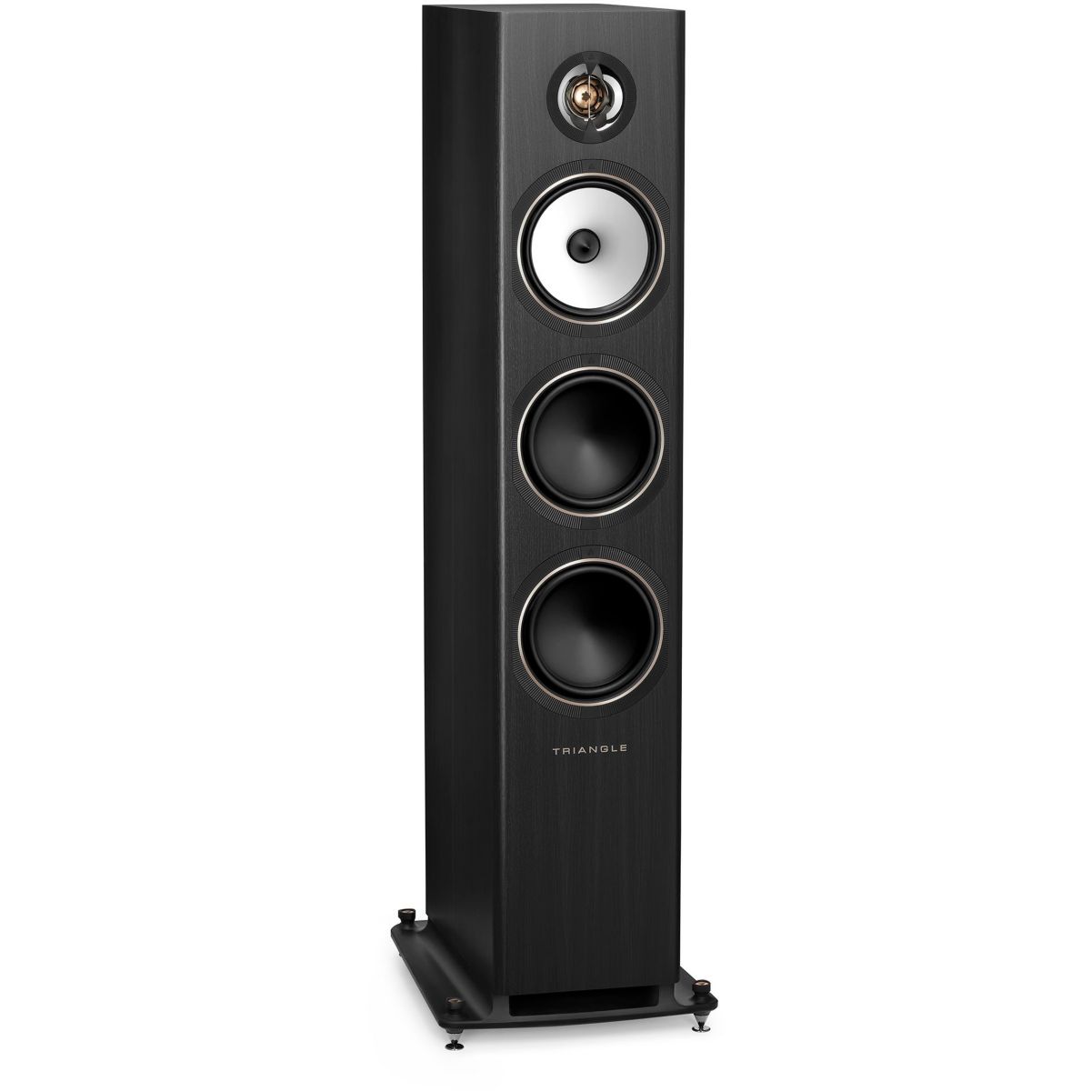 Enceinte colonne Solstice 8 Noir Cendré couleur unique, TRIANGLE