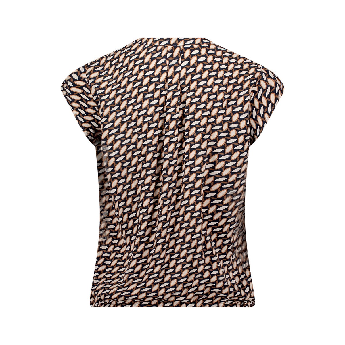 Tunique manches courtes dark blue/brown, BETTY BARCLAY