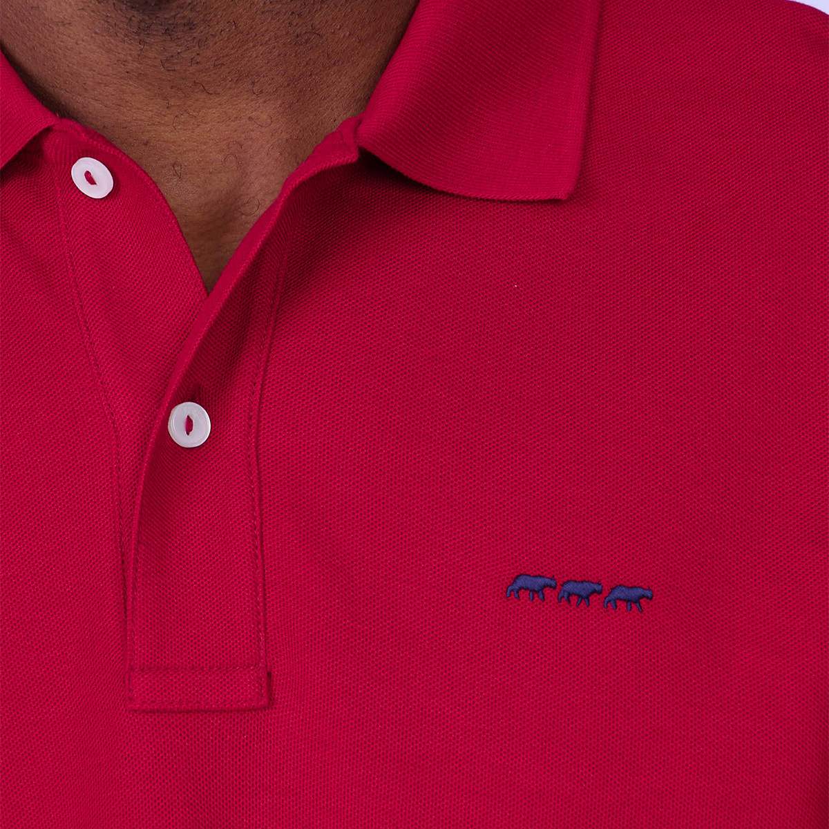 Polo Collin rouge, MISE AU GREEN
