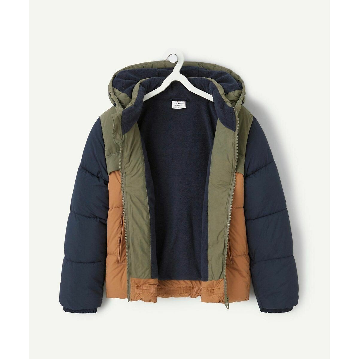 Hooded Padded Jacket multi-coloured, TAPE A L'OEIL