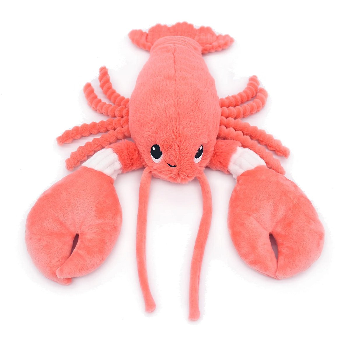 Peluche Iloveyou maman et bébé orange, noir, blanc, LES DEGLINGOS