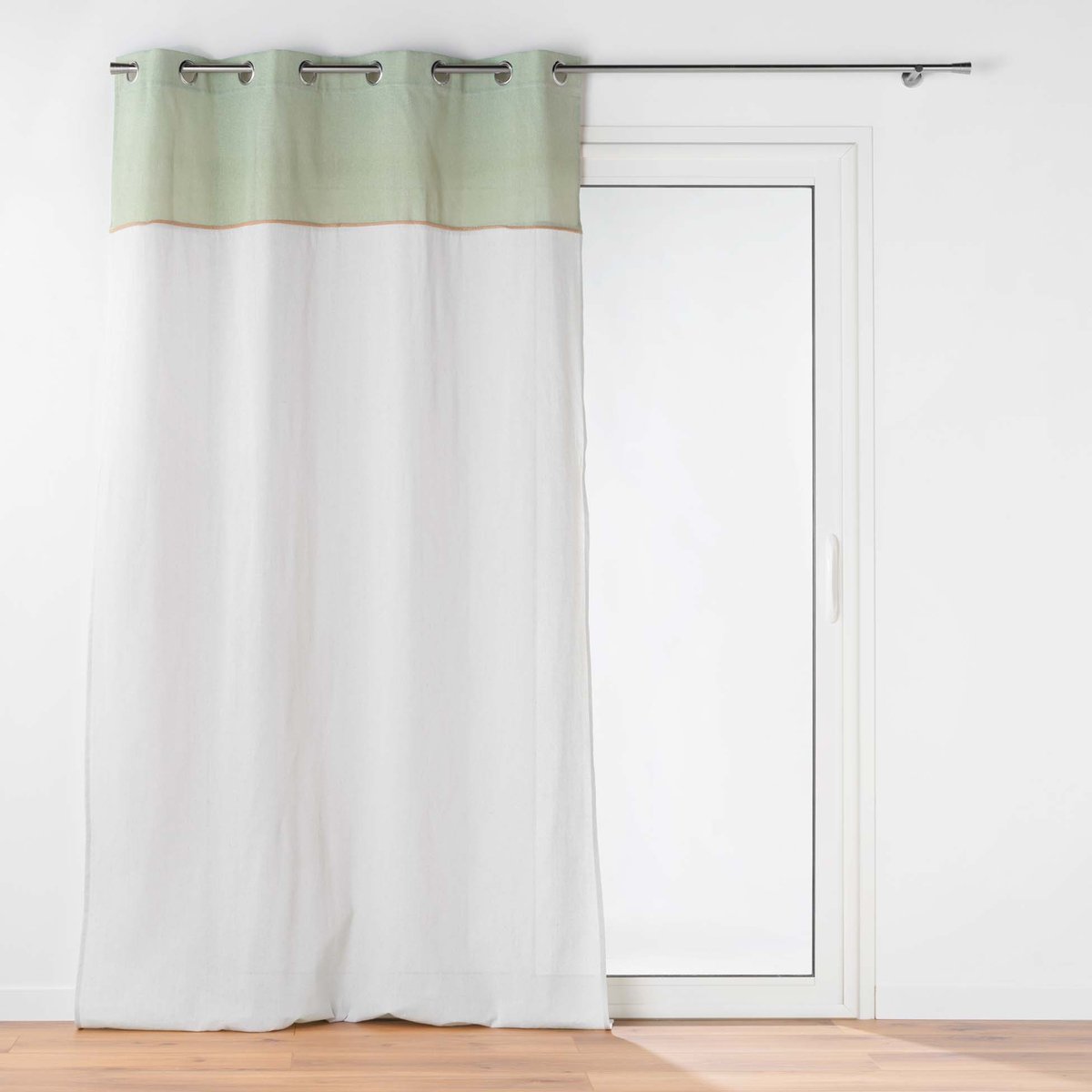 Voilage à franges vert, DOUCEUR D'INTÉRIEUR