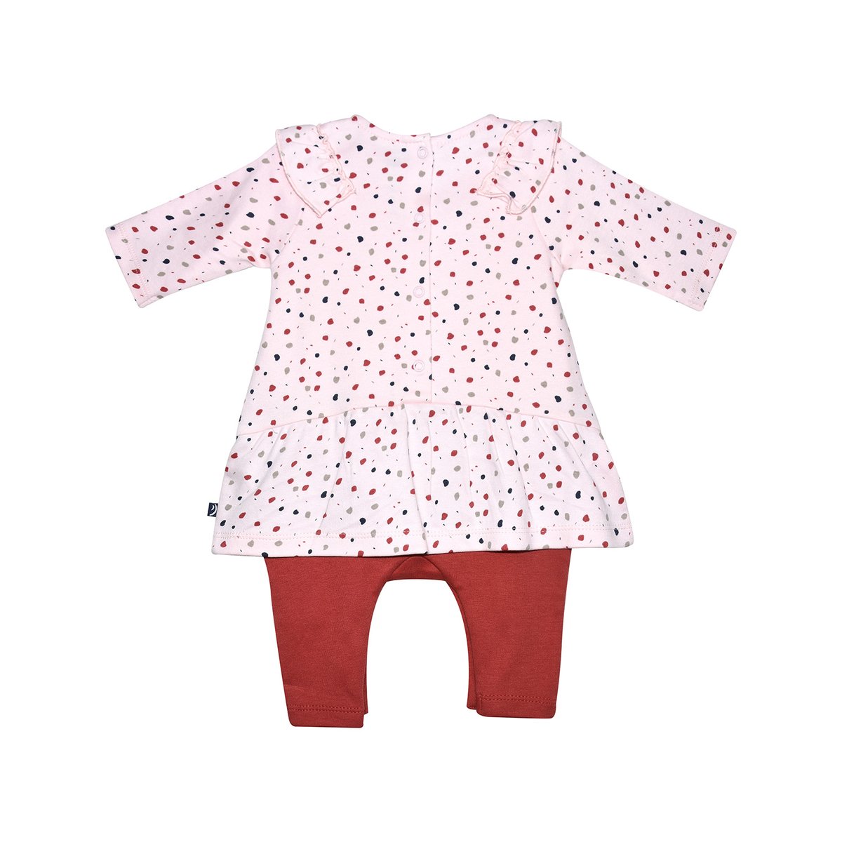 Combirobe naissance forsythia blanc, SUCRE D'ORGE