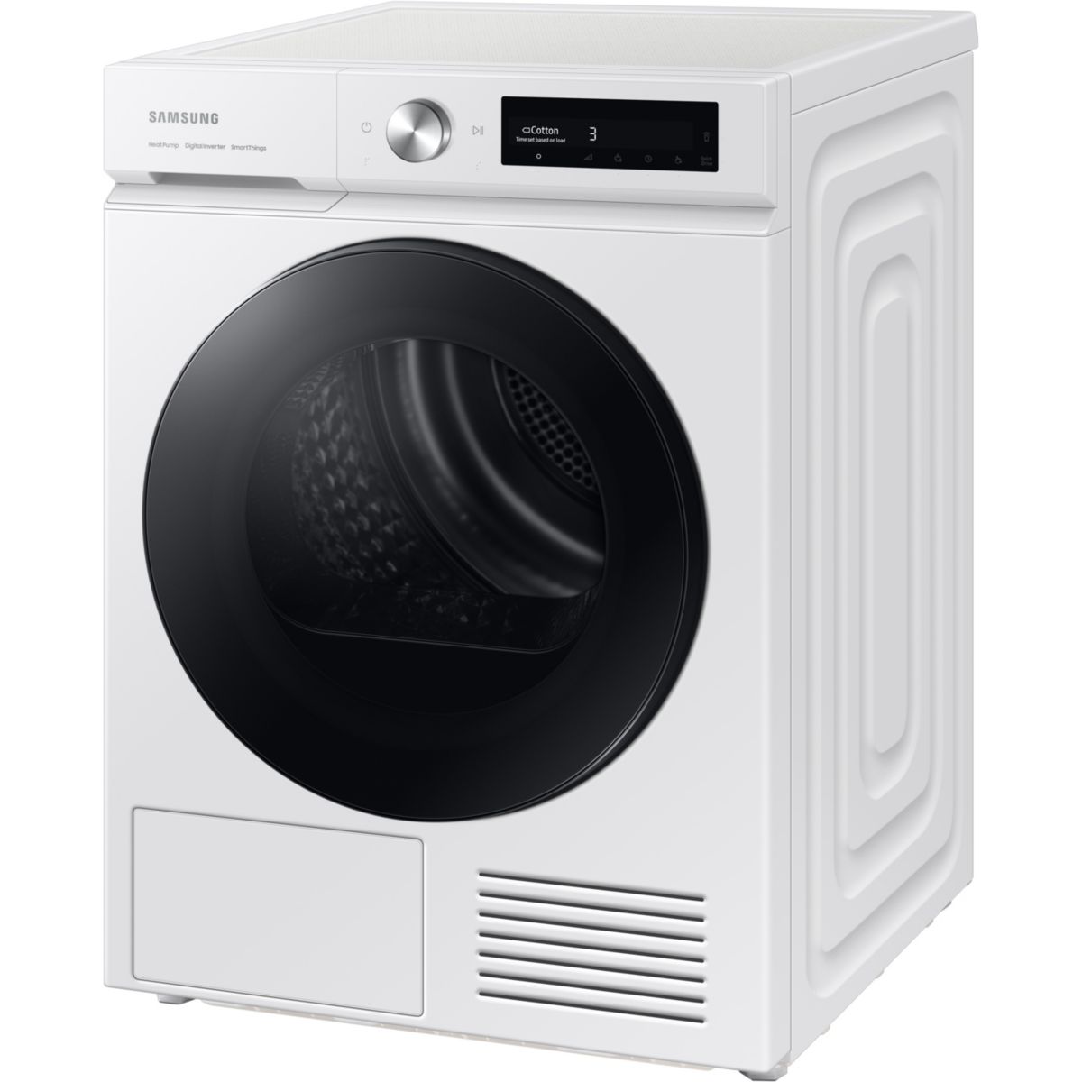 Sèche linge pompe à chaleur DV90BB7445GWS3 - 9kg - Idéal famille & Séchage super rapide & Bespoke AI blanc, SAMSUNG