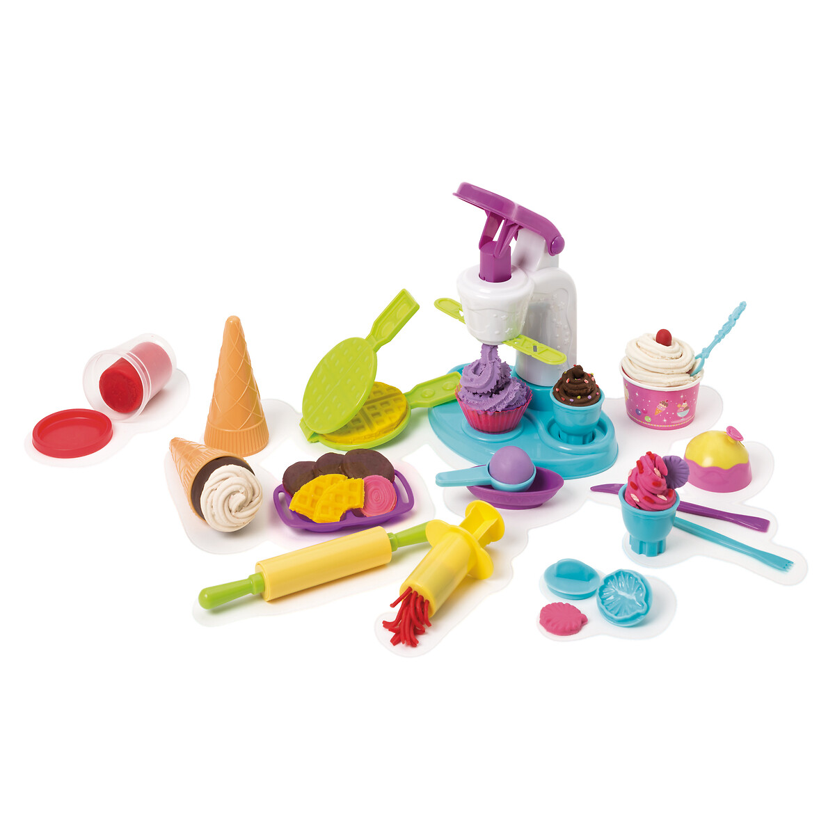 Pâte à modeler gâteaux et glaces multicolore, OXYBUL