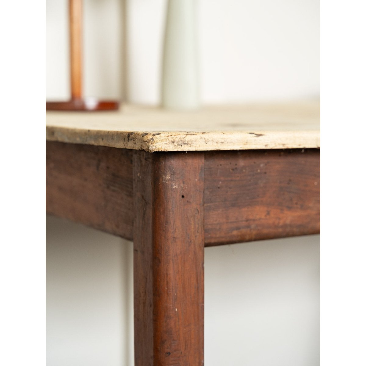 Table à manger de ferme Romy N°1570 - Bon état bois clair, DEBONGOUT