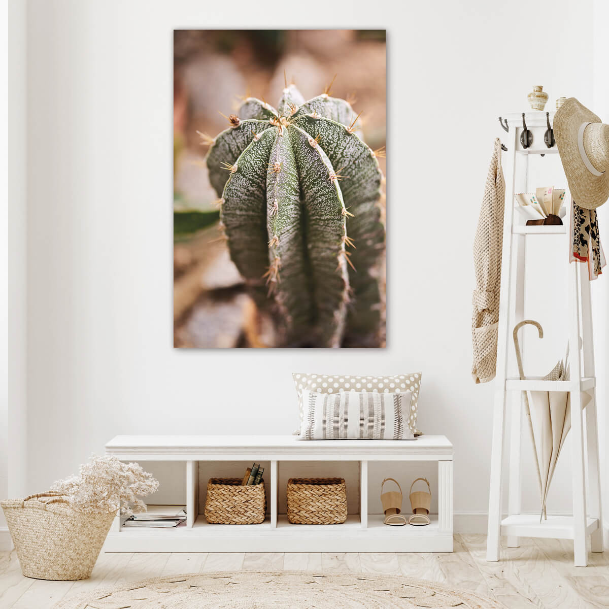 Tableau Mural Cactus Bohême NATURE ÉVASION tableau en verre synthétique, CEANOTHE