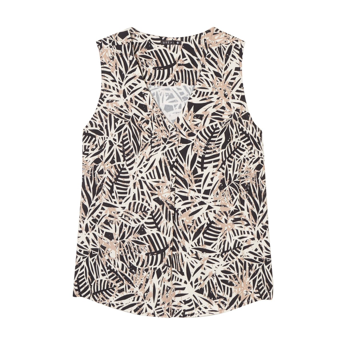 Blouse sans manches noir, BREAL