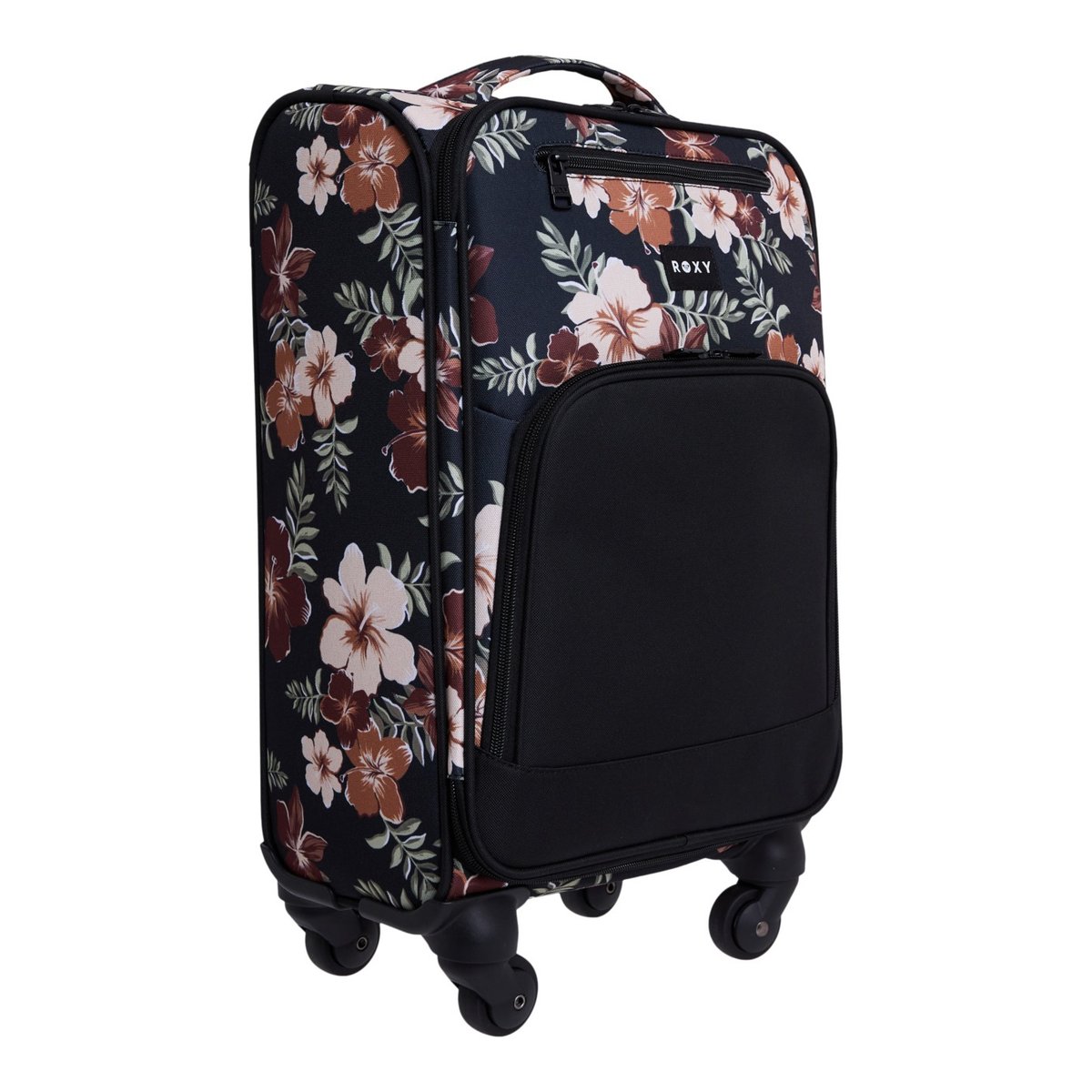 Petite valise à roulettes CABIN ISLAND. marron almond tropical feels, ROXY