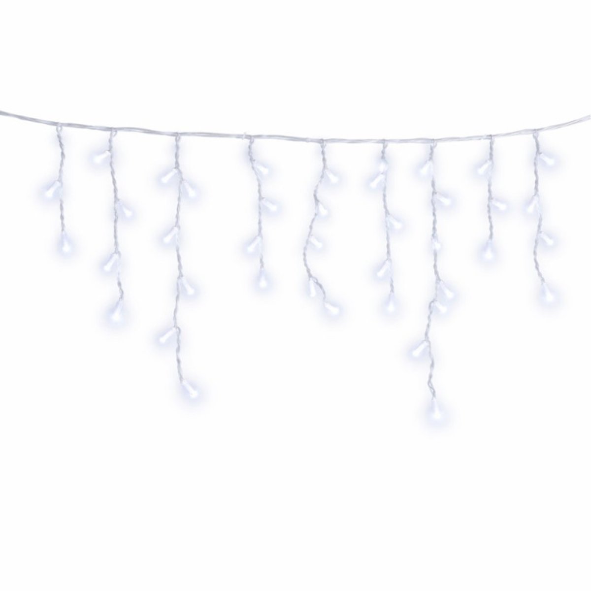Guirlande Pro Stalactite 20m Blanc Froid Fixe 720 Leds 230v blanc, MILLUMINE