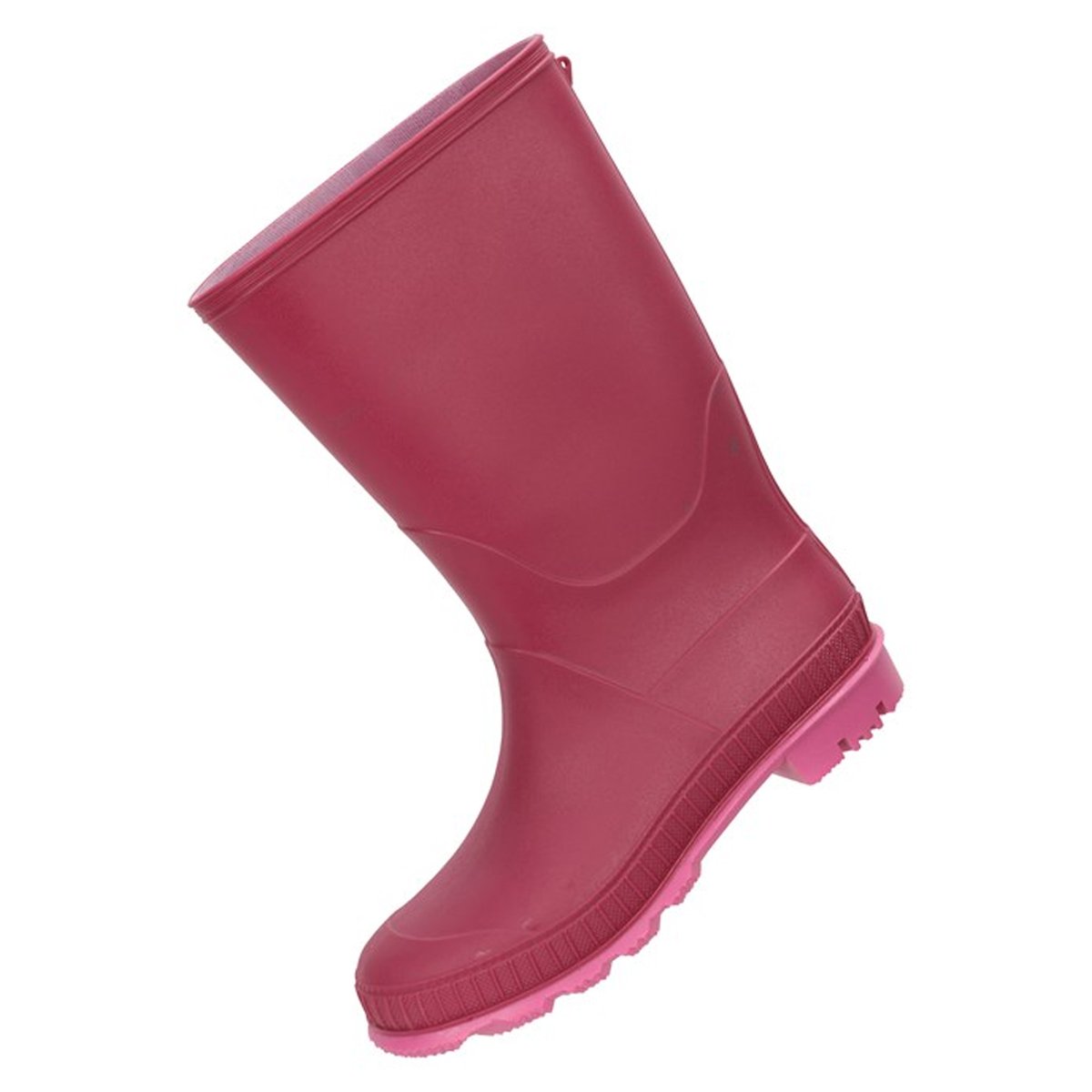 Bottes de pluie unies rouge framboise, MOUNTAIN WAREHOUSE