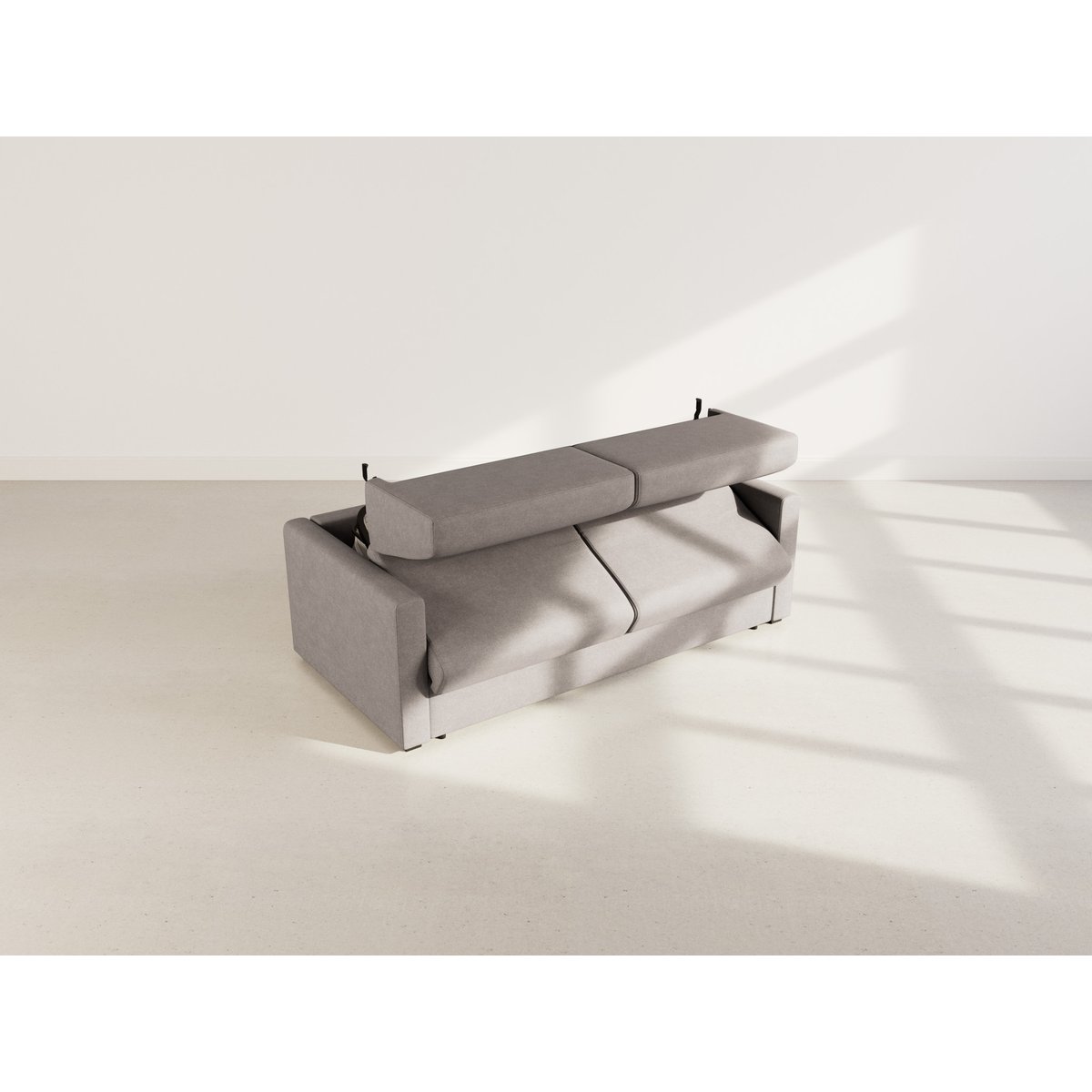 Lit - JULIA gris, BEST MOBILIER