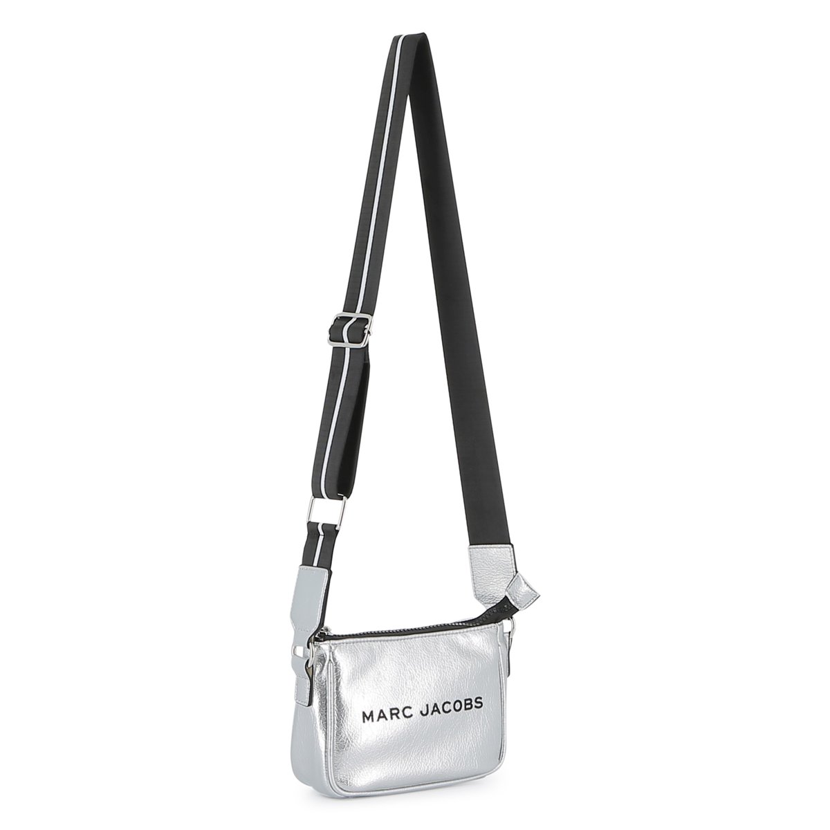 Sac à main en tissu enduit silver, MARC JACOBS