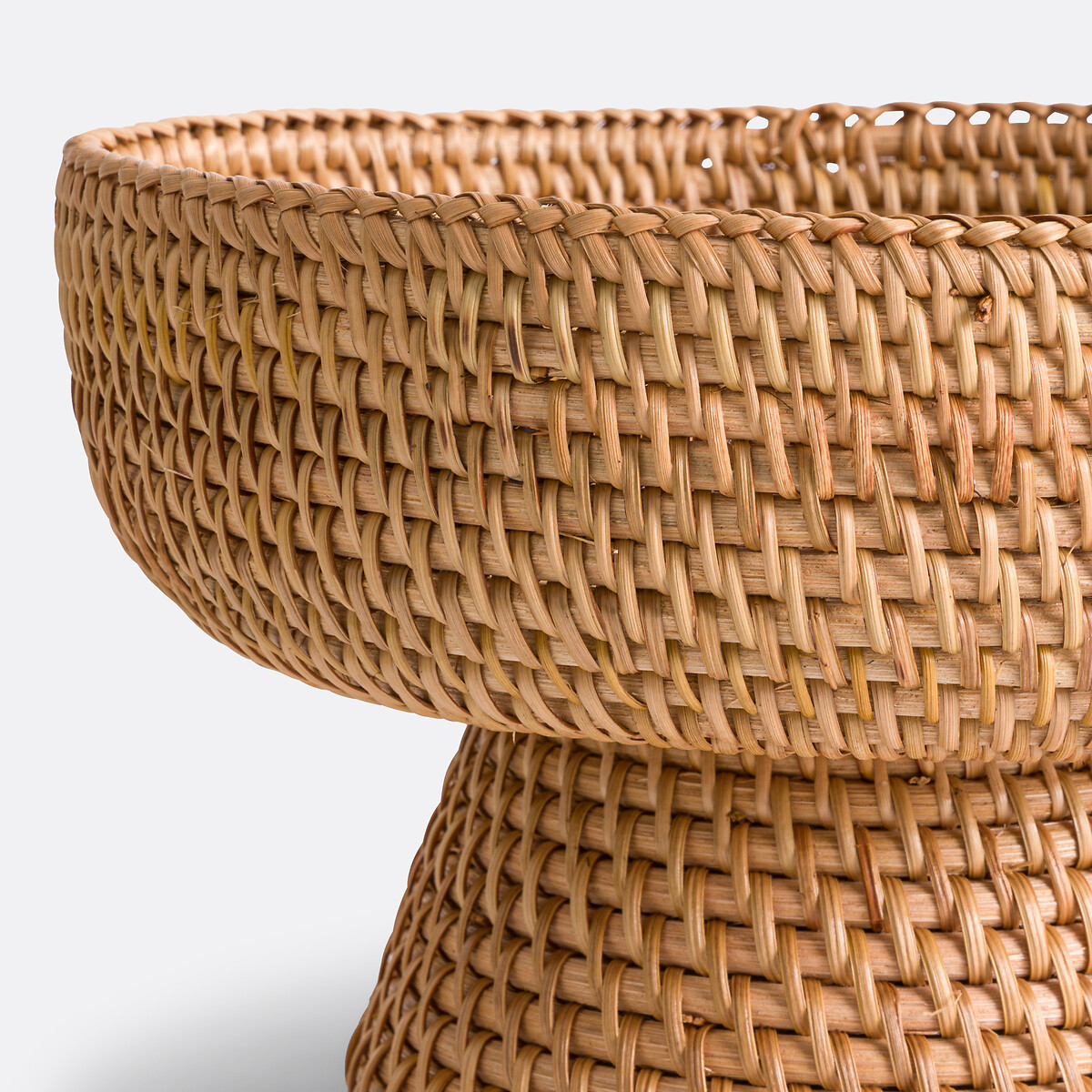 Fruitmand in rotan, Taran naturel, LA REDOUTE INTERIEURS