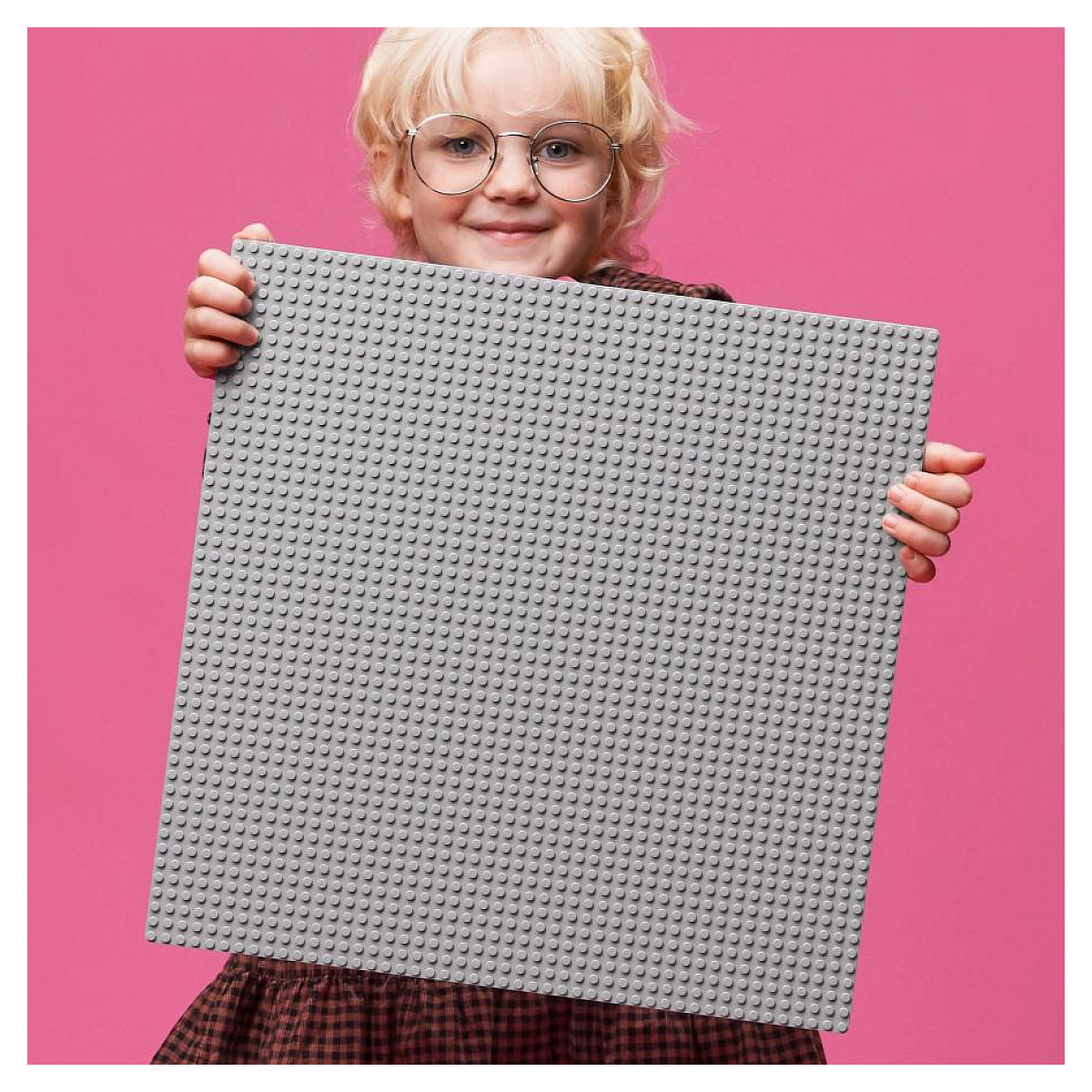 LEGO 11024 - Plaque de construction grise pour créativité infinie gris, LEGO