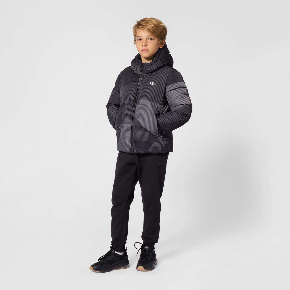 Pantalon de jogging black, BOSS KIDSWEAR