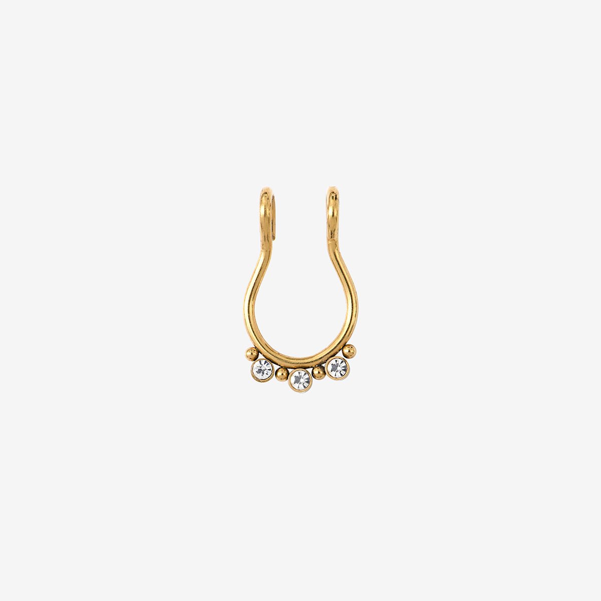 Bague nez tiya - candy blanc, CAROLINE NAJMAN