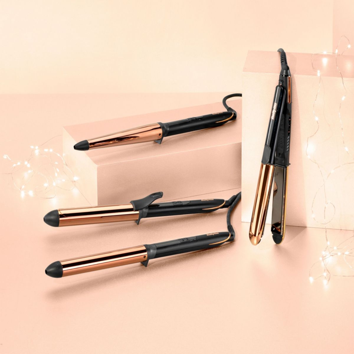 Fer à boucler C458E Salon Brilliance Conical couleur unique, BABYLISS
