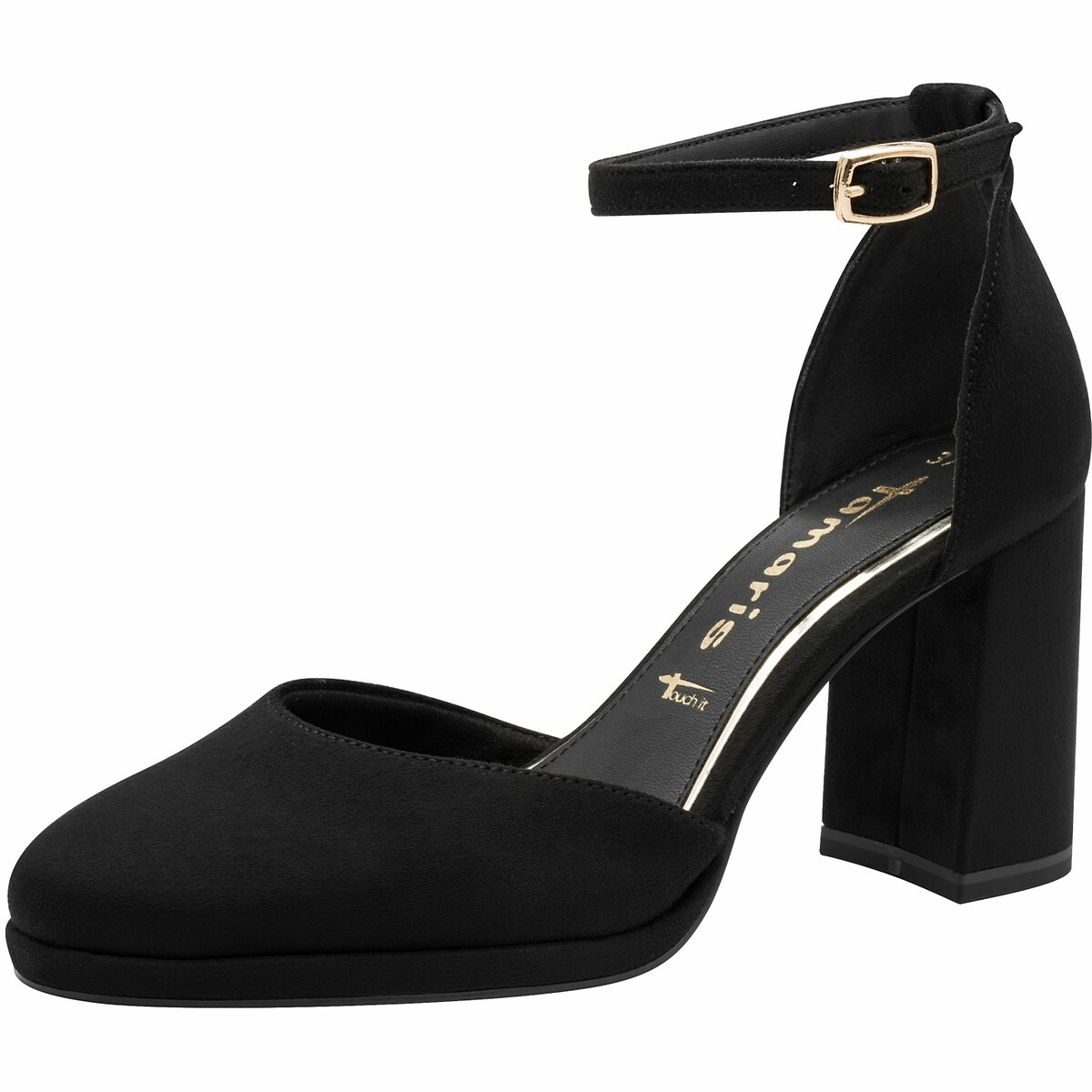 Strappy Heels black, TAMARIS