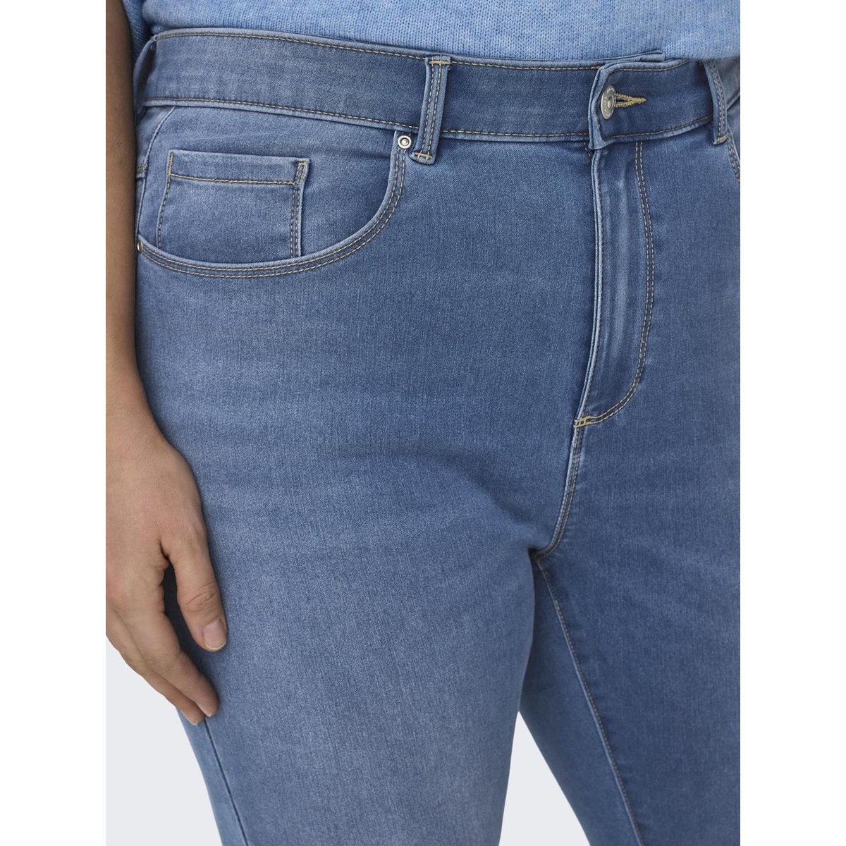 Jean Skinny light blue denim, ONLY CARMAKOMA