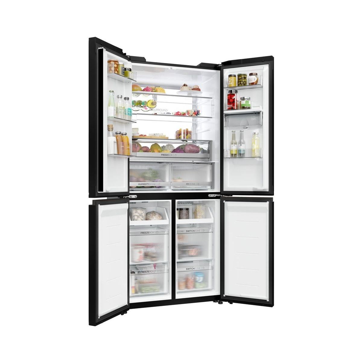 Réfrigérateur multi portes HCKR7819DWGB couleur unique, HAIER