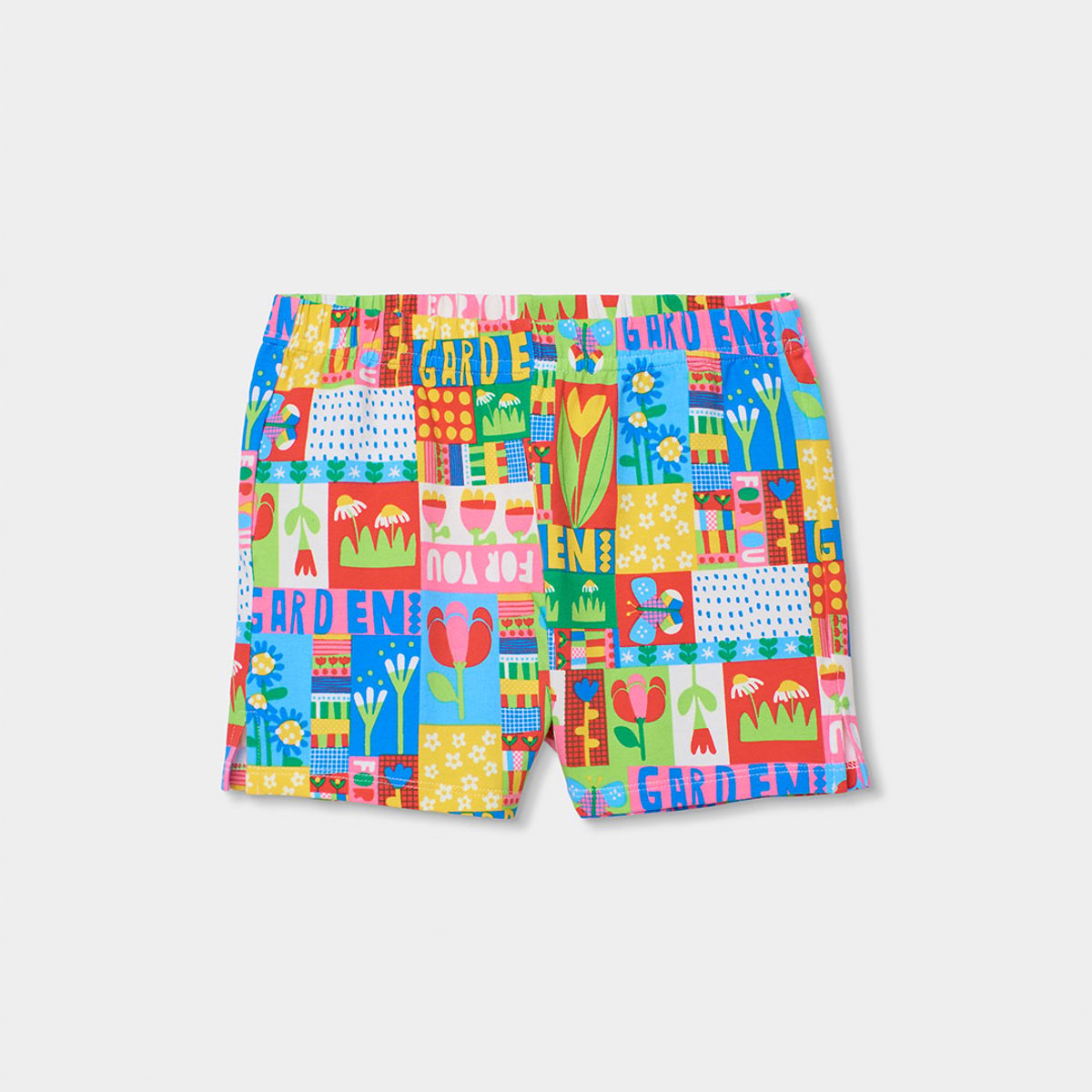 Pyjama enfant fille en coton imprimé multicolore, BOBOLI