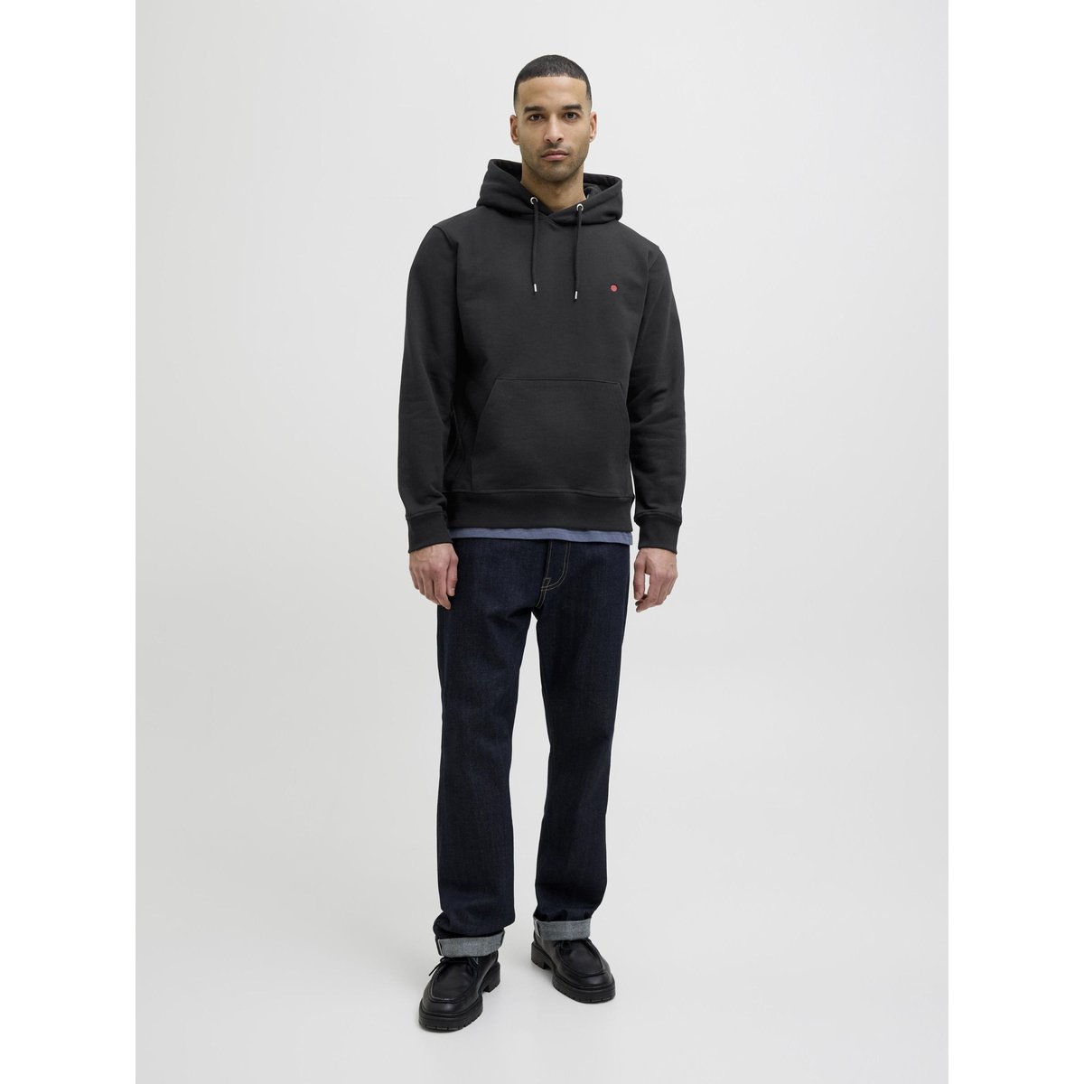 Sweat À Capuche black 1, JACK & JONES
