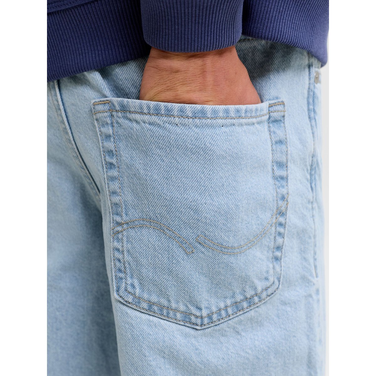 Jean Baggy Fit blue denim, JACK & JONES JUNIOR