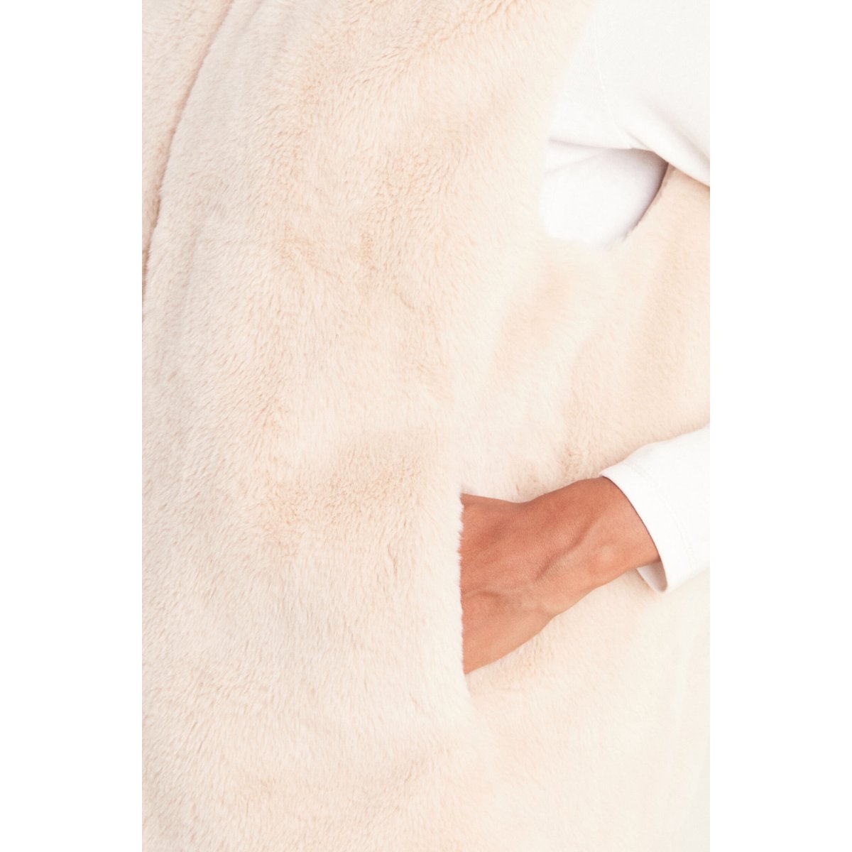 Veste col montant doublée ecru, BREAL