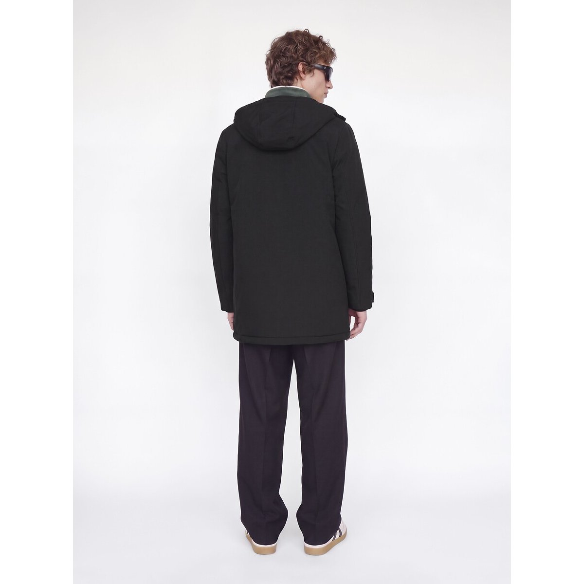 Parka media lunghezza con cappuccio, CLARK nero , JACK & JONES