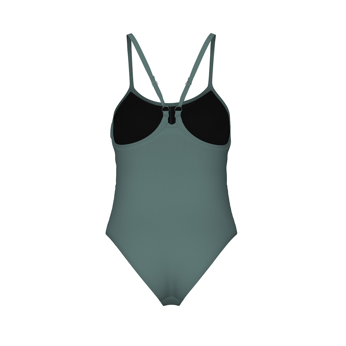 Maillot de bain 1 pièce MESH EQUALS vert sauge, ARENA