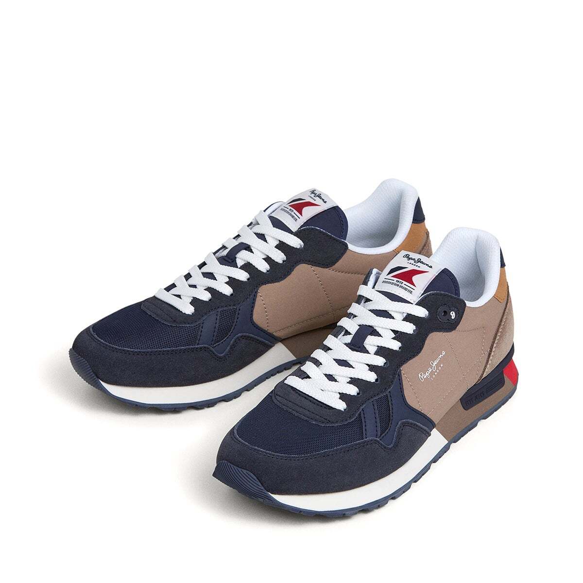 Baskets De Course D'inspiration Rétro marine, PEPE JEANS