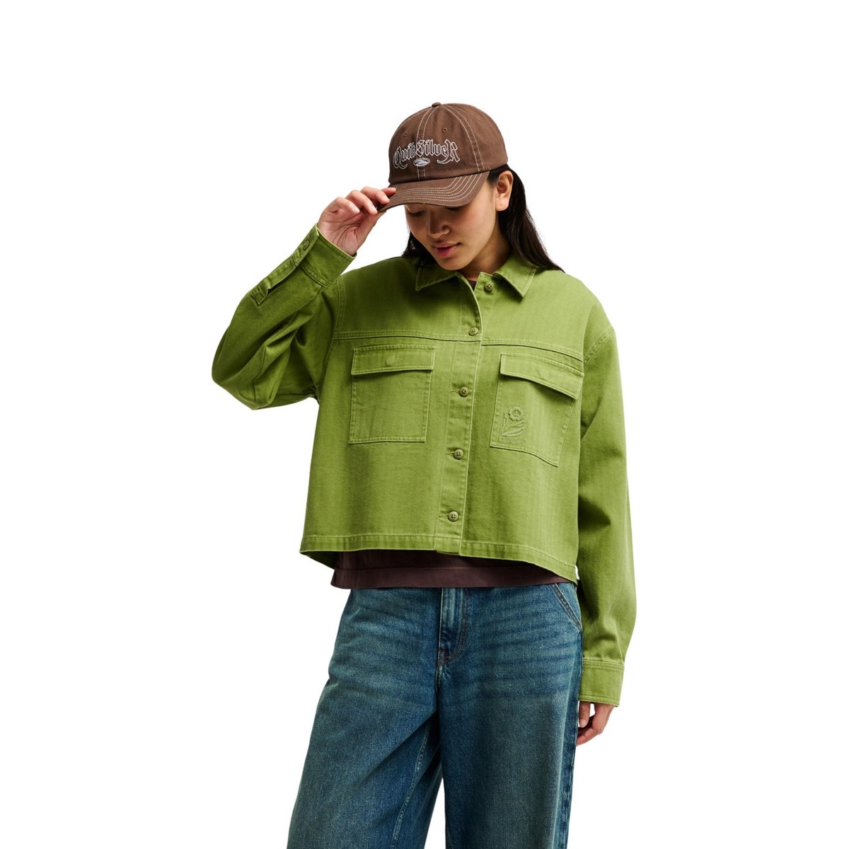 Chemise manches longues MOHAB vert calliste green, QUIKSILVER