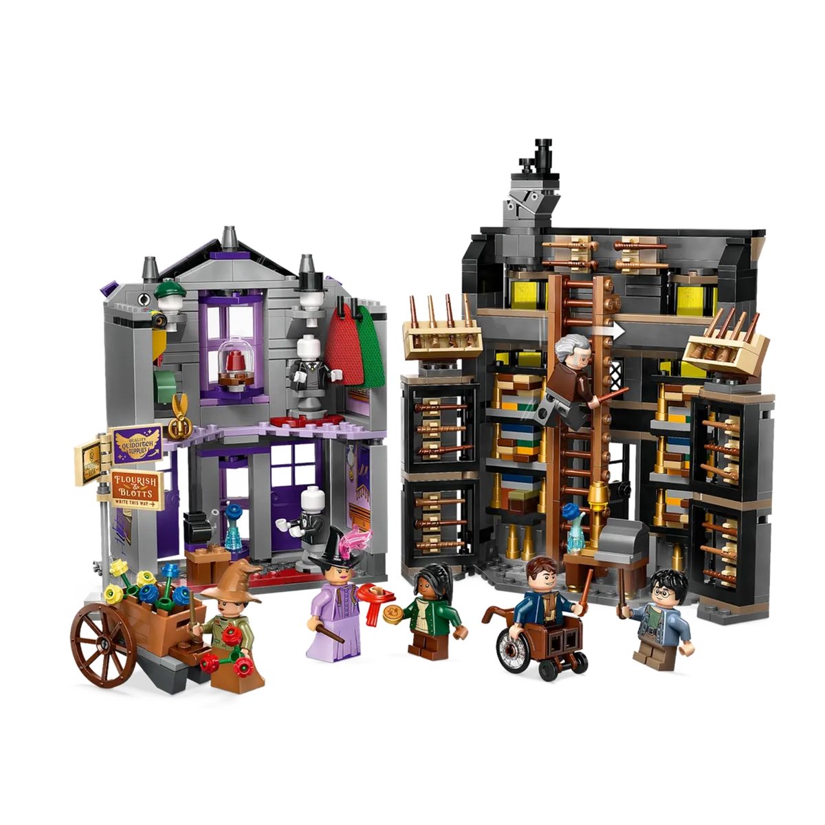 Harry Potter Ollivander et Madame Guipure, prêt-à-porter pour mages et sorciers multicolore, LEGO
