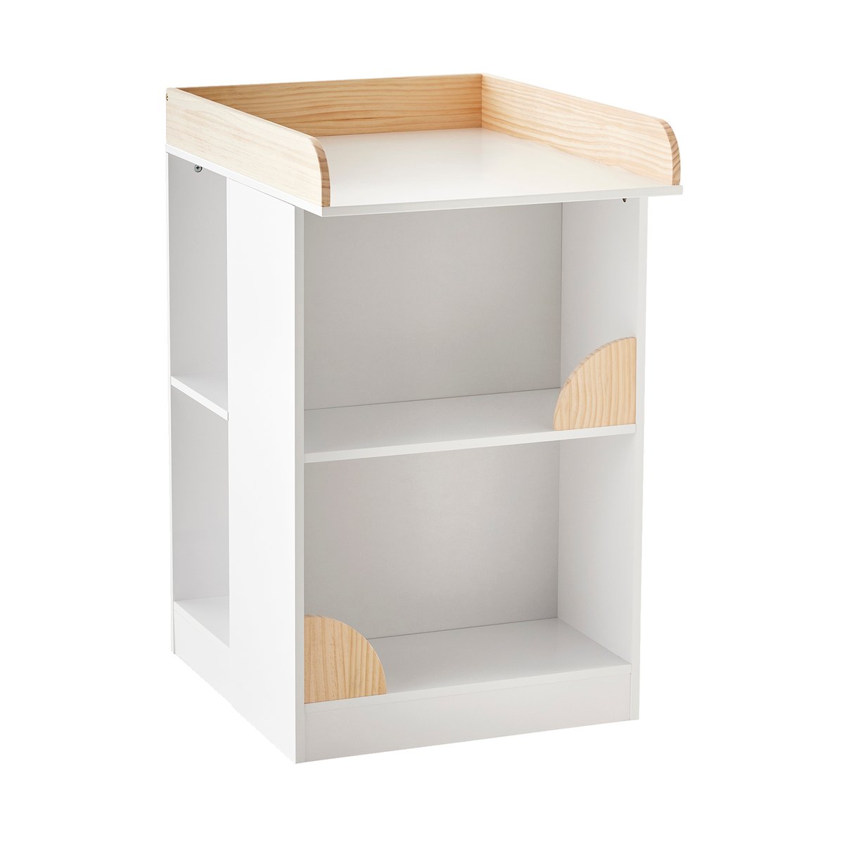Table à langer transformable LIGNE ECLIPSE blanc, VERTBAUDET