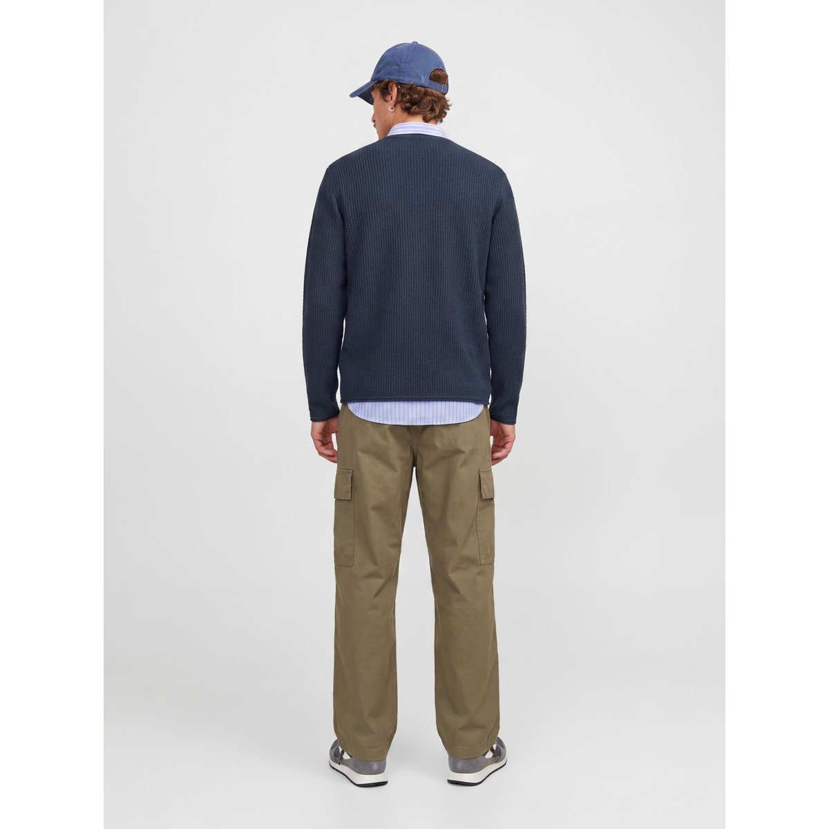 Pull En Maille dark navy, JACK & JONES