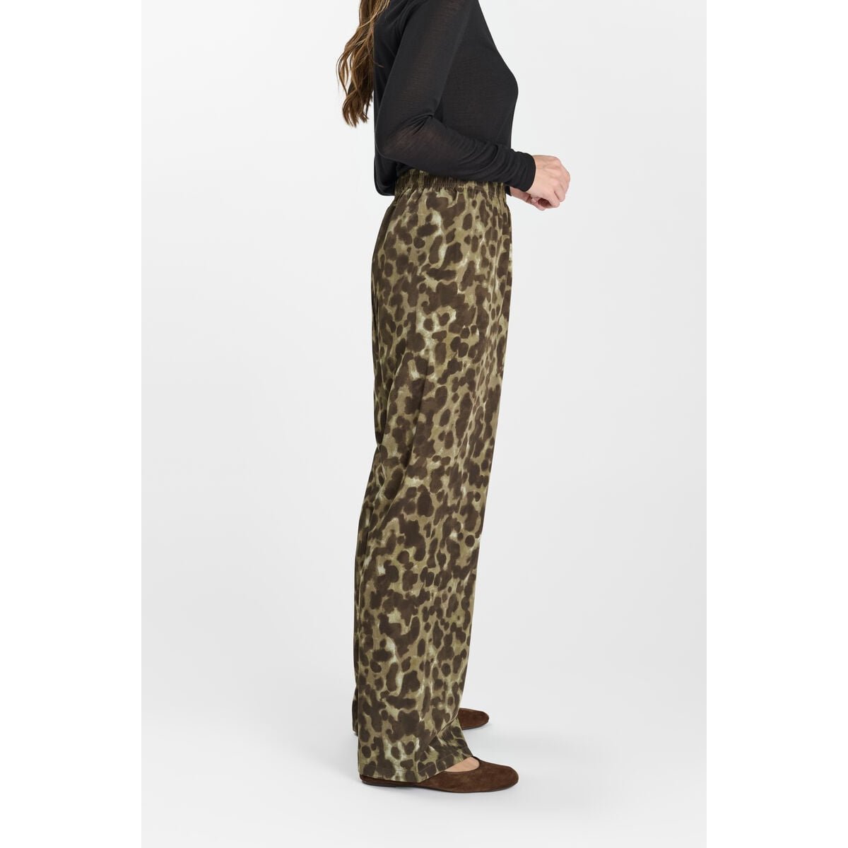Pantalon droite LARIA moss, LE TEMPS DES CERISES