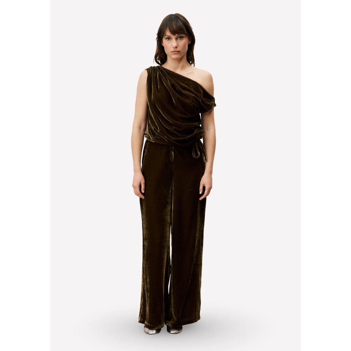 Top ANITA marron glace, FRNCH
