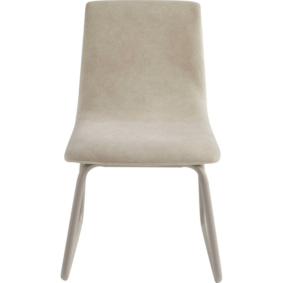 Chaise rembourrée velours collection REESTIFY beige, RECOLLECTION