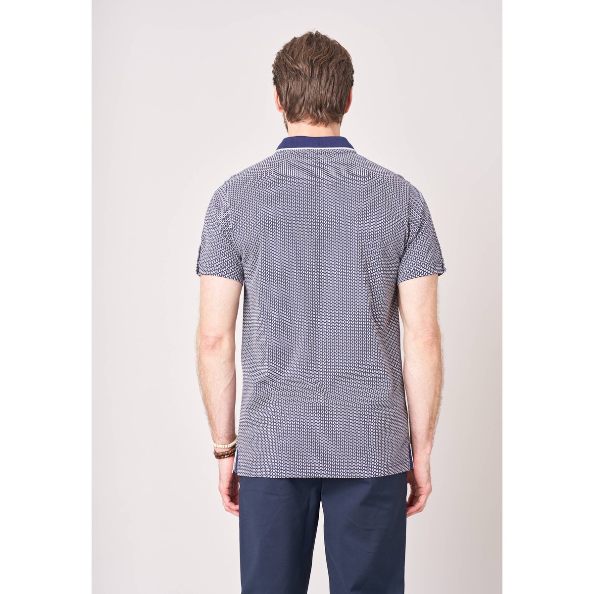Polo regular homme en jersey coton HORUS navy, DEELUXE