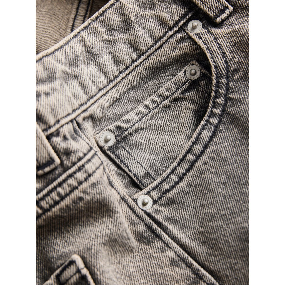 Jean À Coupe Ample medium grey denim, JJXX