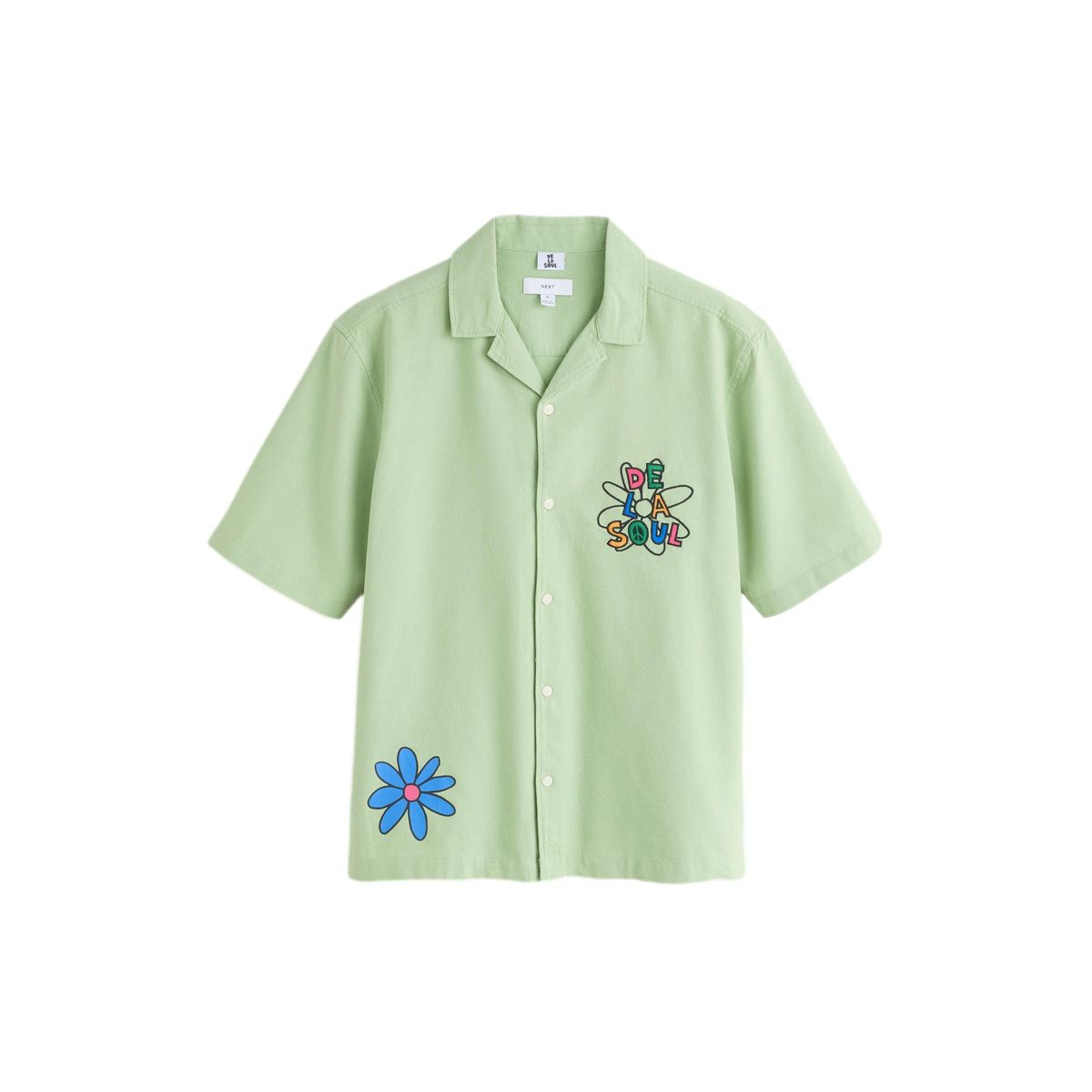 Chemise à manches courtes et imprimé tabasco vert, NEXT