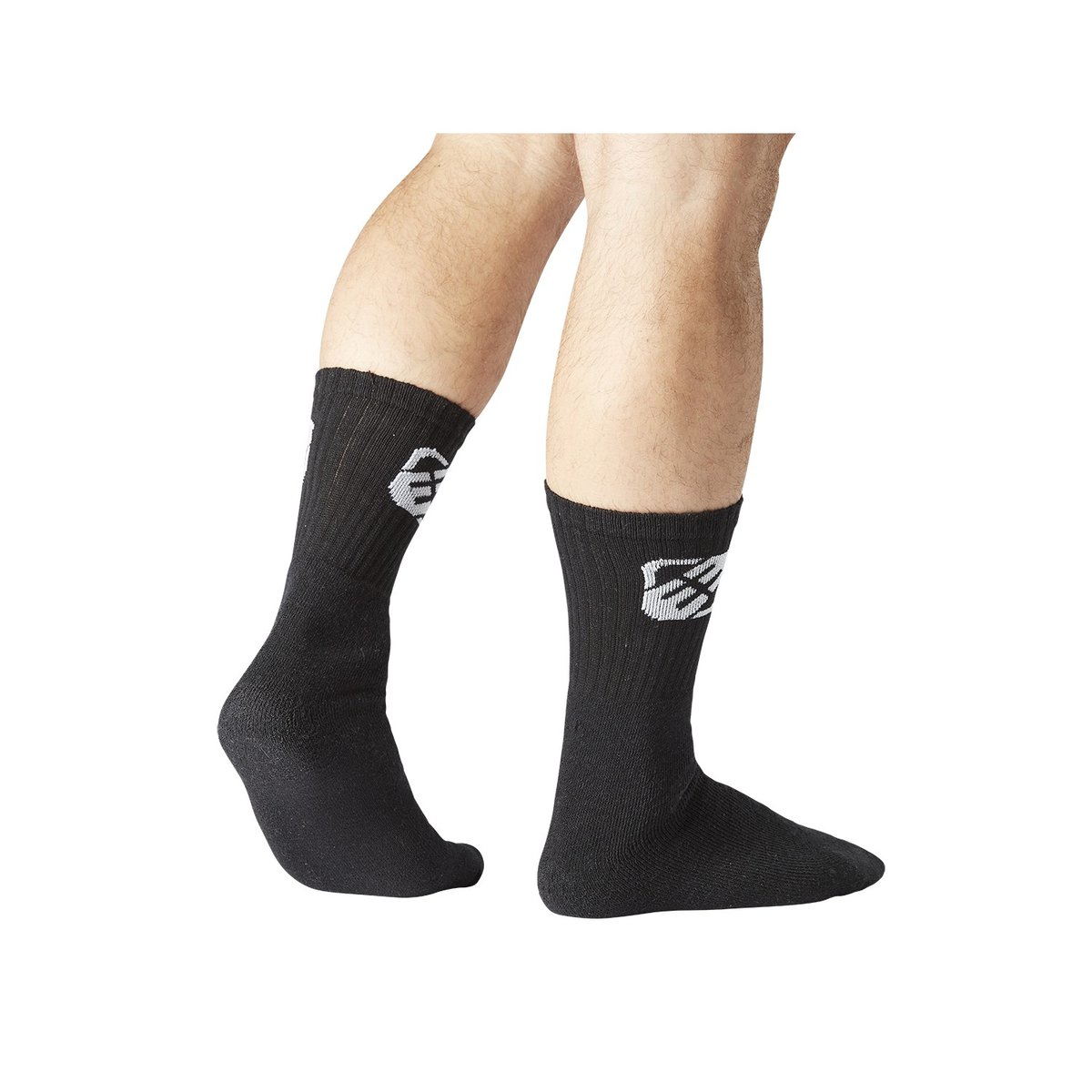 Lot De 9 Paires De Chaussettes Tennis Assorties noir/blanc/blanc/noir, FREEGUN