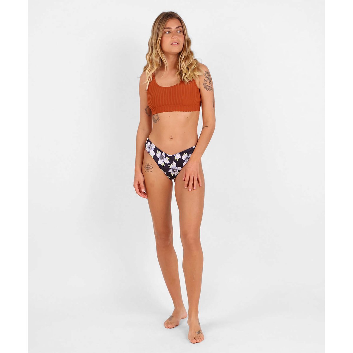 Brassière surf jacquard TIJUCA red island, OXBOW