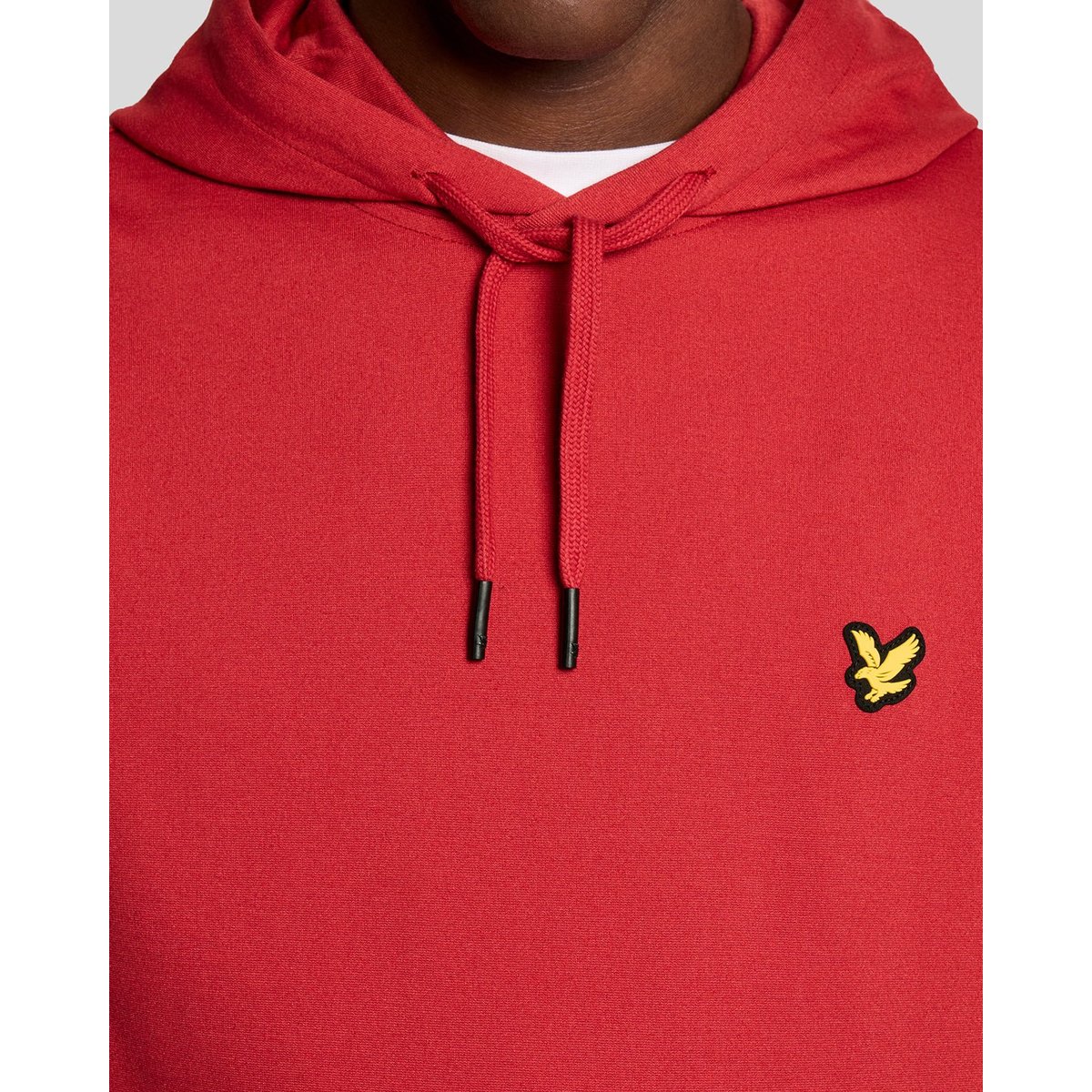 Sweat à capuche Sports léger rouge grenat, LYLE & SCOTT