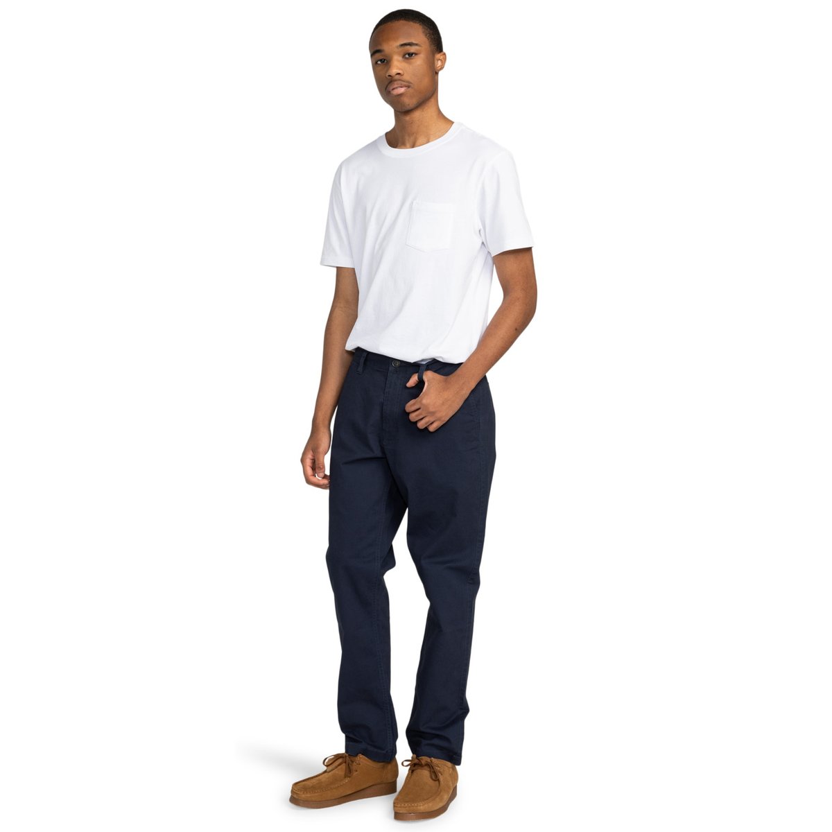 Pantalon chino HOWLAND CLASSIC bleu eclipse navy, ELEMENT