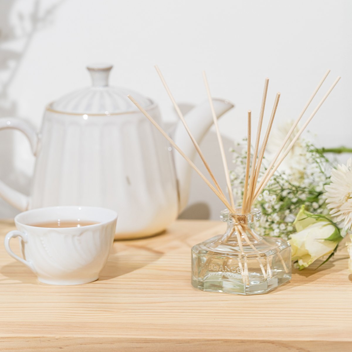 Recharge diffuseur de parfum THÉ BLANC couleur unique, DURANCE