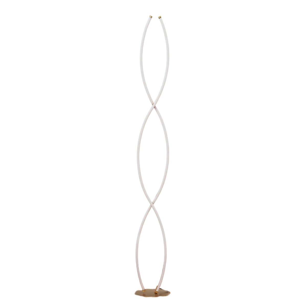 Lampadaire avec variateur intégré - ORIONIS doré / laiton, KOSILUM
