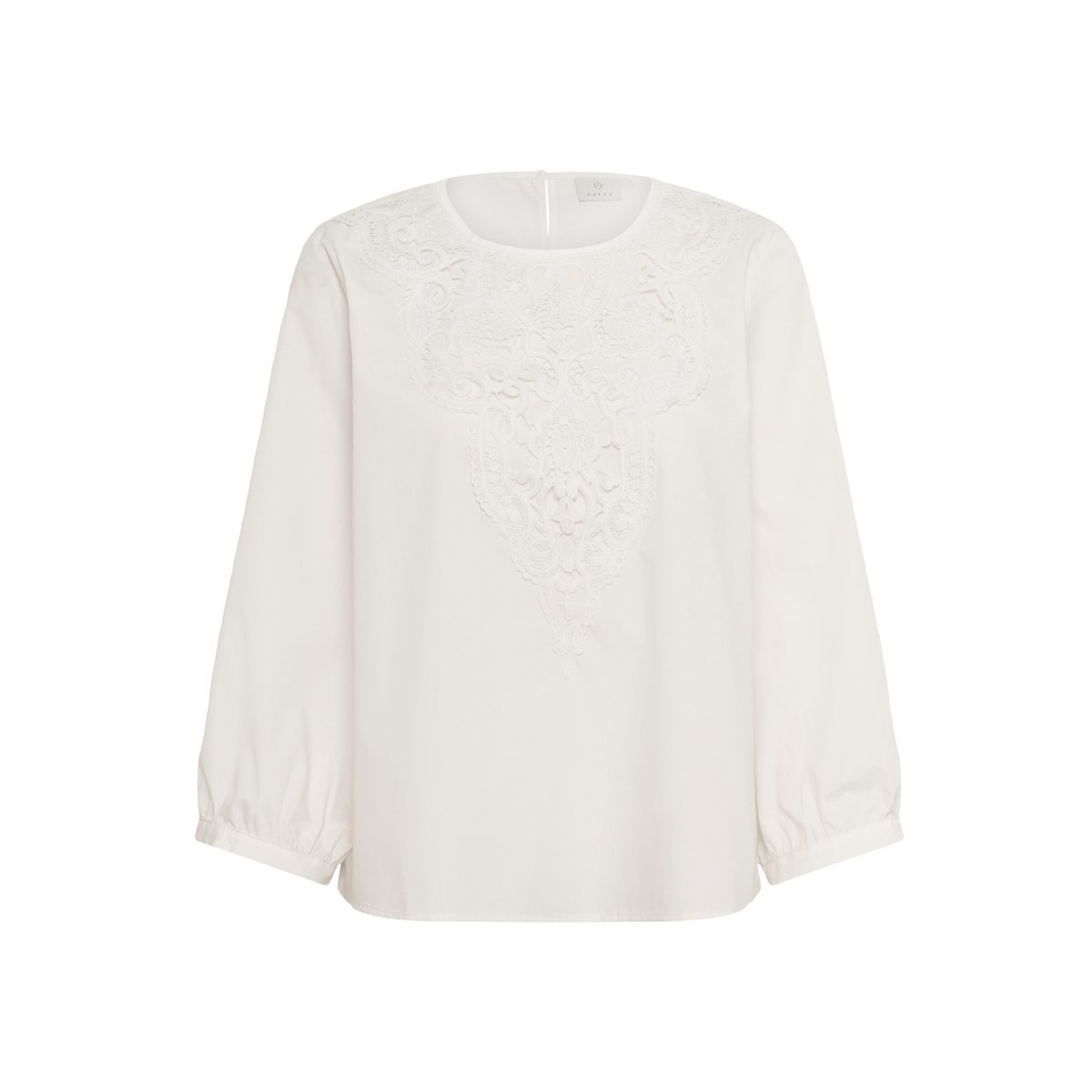 Blouse à manches longues blanc chalk, KAFFE